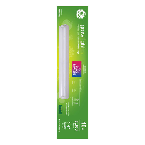 GE Lighting GE Grow Light LED 40W Balanced Light Spectrum 24in